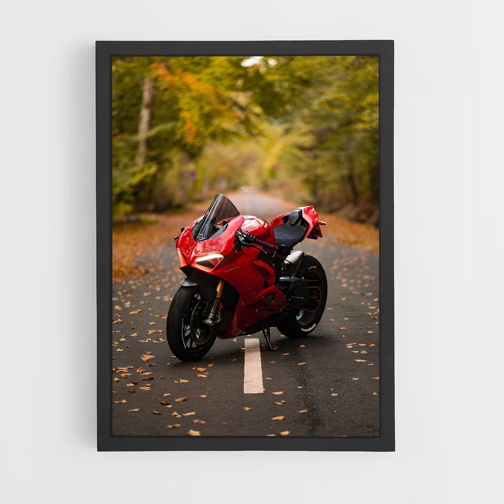 Poster v raffiné Panigale – affiche Ducati (vue 2)